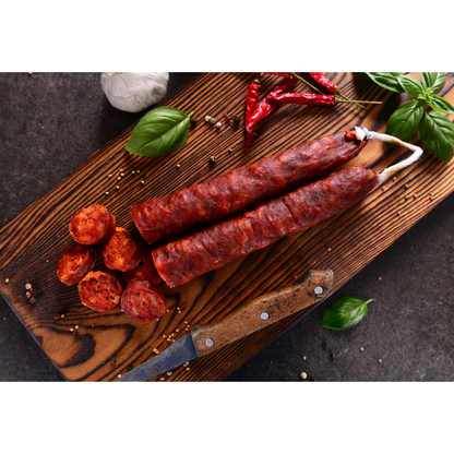 MASTIGA - Chorizo Spicy Traditional recipe, extra quality 200g - Ideal for cooking, grilling and incorporating into dishes, rich in flavour and aromas. Portugal