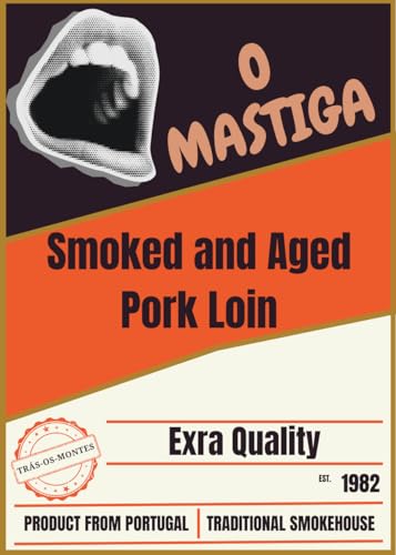 MASTIGA - Traditional Whole piece of Loin Smoked, extra quality 300g - Aged & Dried very slowly Smoked with oak wood. Perfectly paired with red wine, and part of your Deli Board.