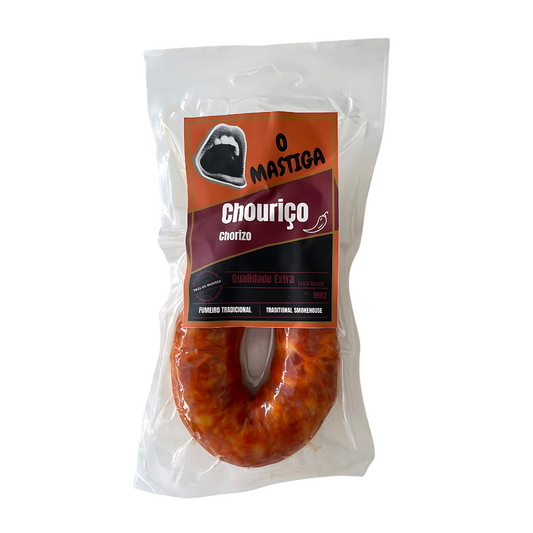 MASTIGA - Chorizo Spicy Traditional recipe, extra quality 200g - Ideal for cooking, grilling and incorporating into dishes, rich in flavour and aromas. Portugal