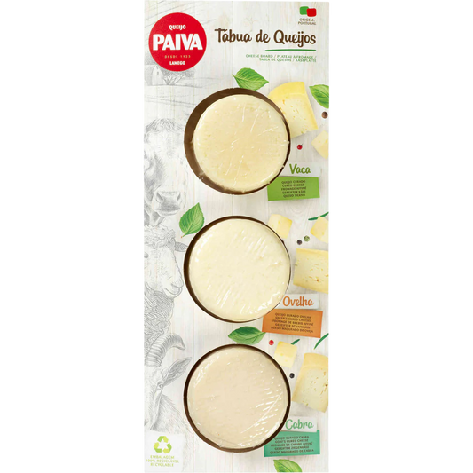 Paiva Classique Cheese Board 3x80g